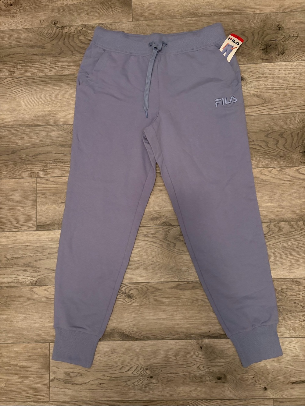 FILA Light Purple Lounge Pants with Logo Tag